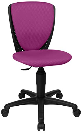 TOPSTAR Kinder Drehstuhl High S`Cool 3 Junior, ergonomisch, Neuer Stoff (Purple)…