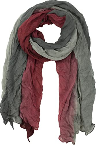 fashionchimp Damenschal mit modischen Farbmuster-Design in Crash-Optik, Multi-Color, feine Stoffqualität, Allseason Schal