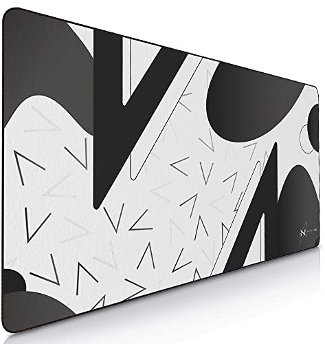 Nyfter - XXL Edge Gaming Mousepad 900x500x3mm Mauspad XXL Gaming Mauspad Premium mit Ultra Gilde für Dein Gaming Setup