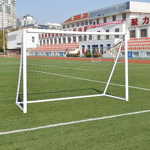 Eco Walker Aufblasbares Fußballtor – tragbar, leicht und sicher – einfach zu montieren – perfekt für drinnen und draußen – ideal für Kinder und Erwachsene (8 Füße W x 5 Füße H)