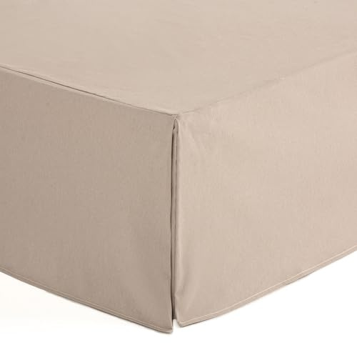 Housse de canapé 160 x 190/200 cm Housse sommier lit 160 cm - Couleur Marron