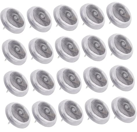 ORFOFE 20 Piezas Fundas para Patas De Mesa Redondas De Fieltro Antideslizantes para Patas De Mesa y Silla Cocina