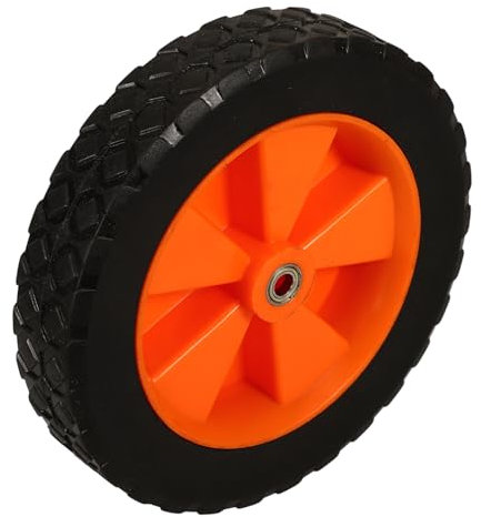 Kisangel Ruedas De Goma Para Cortacésped De 7 Pulgadas Ruedas Para Exteriores Resistentes Para Cortadoras Fácil Instalación Alta Durabilidad