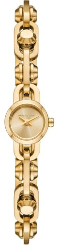Michael Kors Montre Femme - Quartz Analogique - Bracelet en Acier Inoxydable - MK4871, doré, Bracelet