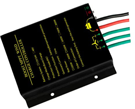 CAXUSD 300w Boost Wind Generator Charge Controller Mppt Wind Power Regulator Battery