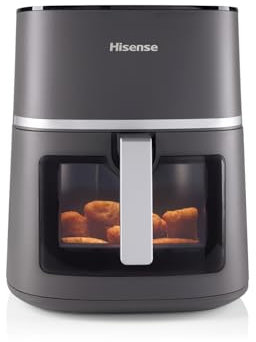 Hisense HAF1900D - 10 programmi automatici, temperatura 40-200°C, 7L, potenza massima 1800W, display LED e comandi touch, finestra