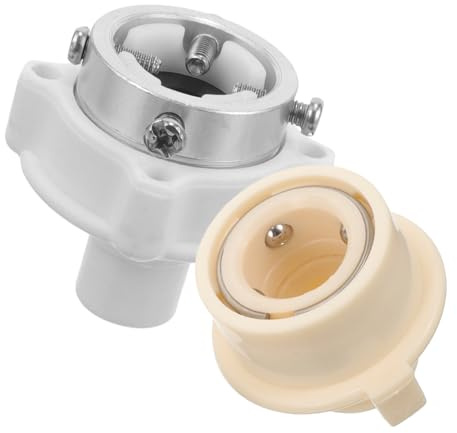 TOBBOMEY 2pcs Water Inlet Extension Connector for Washing Machine Quick Disconnect Hose Fittings for Bathroom Sink and Faucet Inlet Hose Connector