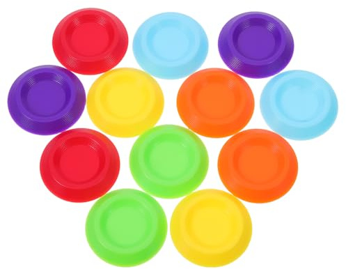 Kisangel Set da 12 Pezzi Ciotole Rotonde in Plastica per Alimenti Insetti, Contenitori per Mangime Piccoli Animali, Mantiene gli Insetti All'interno una Crescita Sana Colore Casuale