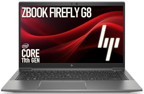 HP ZBook Firefly 14 G8 Station de Travail Portable, 14 Pouces FHD (1920 x 1080), Intel Core i5-1145G7, 16 Go de RAM, SSD de 512 Go, Clavier QWERTY américain, Windows 11 Pro (reconditionné)