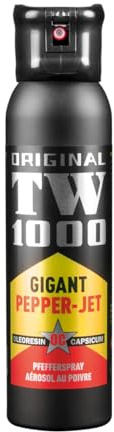 TW1000 Pfefferspray Jet 150 ml - Abwehrspray Tierabwehrspray Made in Germany