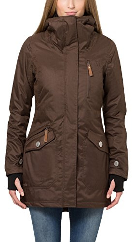 berydale BD100, Chaqueta Mujer, Marrón (Brown), XXL