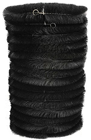 Selections Gutter Brush Guard Leaf, Moss & Debris Protection in Black 4m Roll - Pack of 15