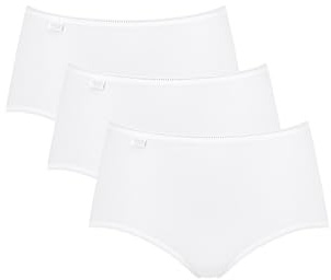 Sloggi Bikini (set om 3) dam, Vitt och blått, 44