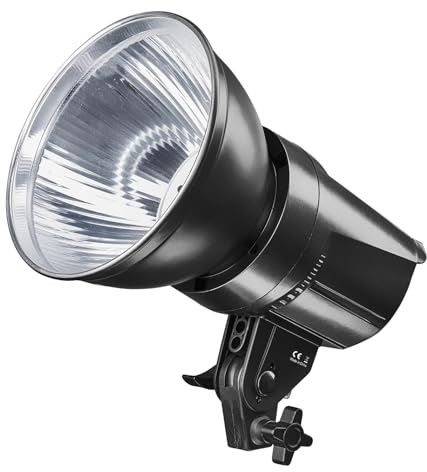 Walimex pro Niova 60 Plus Videoleuchte, LED Studioleuchte mit Bowens-Reflektor und Soft Diffusor, Studiolicht mit COB LED-Technologie und Bi-Color Funktion