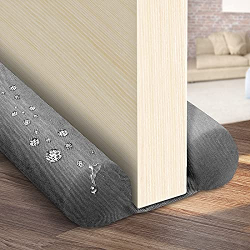 Efoxcity Waterproof Twin Door Draft Stopper Adjustable Size 30 to 36 Weather Stripping Noise Blocker Window Breeze Blocker