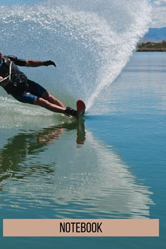 Water ski Notebook: blank lined composition journal | Water ski notebook | 100 pages