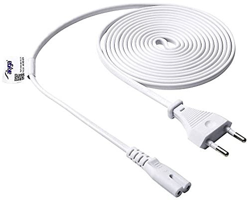 Akyga Power Cable for Notebook AK-RD-07A Eight CCA CEE 7/16 / IEC C7 3 m White