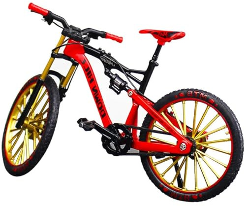 Finger Fahrrad Modell 1:10 - Mini Mountainbike Spielzeug für Kinder - Radfahren Geschenk