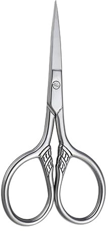 FRCOLOR Edelstahl-schnurrbartschere Für Männer Bartschere Für Gesicht Und Körper Rostfrei Und Langlebig Silber