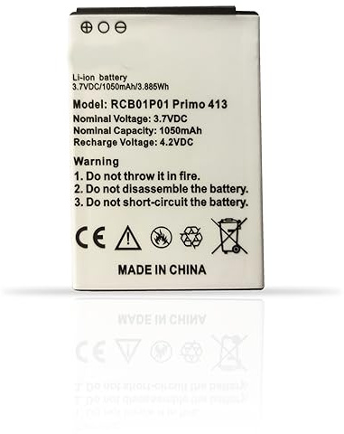 XITAIAN 3.7V 3.885Wh 1050mAh RCB01P01 RCB413 Ersatz von Akku für Doro Primo 414 Primo 413 Primo 406 Telefon