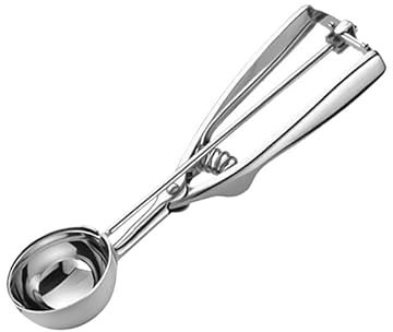GUYANA Ice Cream Scoop Ice Cream Spoon, Mashed Potatoes, Watermelon Ball Spoon, Household Kitchen Accessories Melon Baller (Color : Type A Medium)