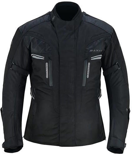 RAXUS THUNDER CHAQUETA DE MOTO HOMBRE INVIERNO 3/4 IMPERMEABLE Homologada CE