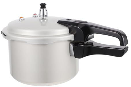 IMIKEYA Cocotte Minute Instantané Petite Mijoteuse Presse à Viande Pot Jambon Petit Autocuiseur Haut Marmite à Vapeur Pression De La Cuisinière Cuisinier Rapide Grand Autocuiseur Aluminium