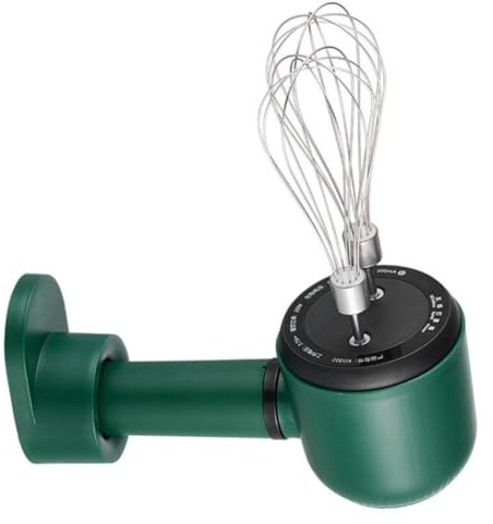 ZHAPEG Batteur à main électrique sans fil à double tête pour la cuisson des fouets en acier inoxydable 1200 mAh batterie rechargeable portable portable