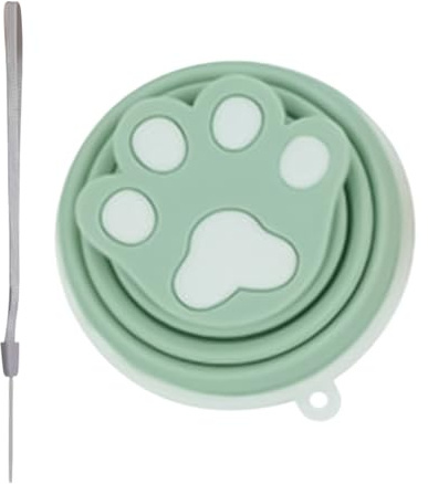 Taza plegable para acampar – 200 ml vaso de bebida de silicona con tapa – vaso plegable para beber agua, para viajes al aire libre camping picnic senderismo mochila deportes de playa