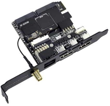 youyeetoo Sipeed NanoKVM Pro – 4K KVM over IP per la gestione remota dei server, ATX Power Control, WiFi6, HDMI Loop-Out, accesso a livello BIOS, compatibile con Pi-KVM (striscia LED senza schermo