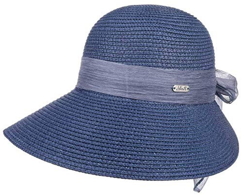 CHILLOUTS Lafayette Hat - Damen Sonnenhut, Sommer Strohhut, UPF 50+ UV Schutz, Faltbarer Sonnenschutz Hut, Schicker Strandhut, XS/S-M
