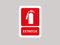 Pack 10 Señales de Extintor | Medida 14,85x21cm | Señaletica en Material Aluminio Blanco Resistente de 3mm | Duradera y Económica