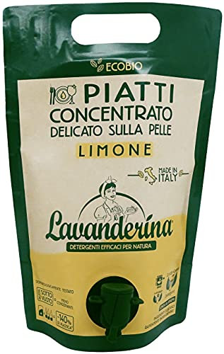 Lavanderina - Ricarica Detergente Piatti E Stoviglie Limone 1500mL