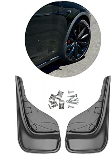 2 parafanghi neri anteriori sinistro e destro per Panda 312 Hatchback