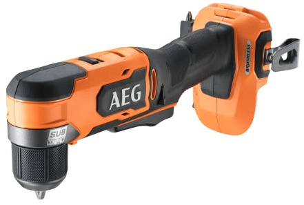 AEG BS18SRABL-0 Avvitatore ad Angolo Subcompact Brushless 18V, con Prestazioni Fino a 45 Nm con 2 Velocità, con Impugnatura Ergonomica