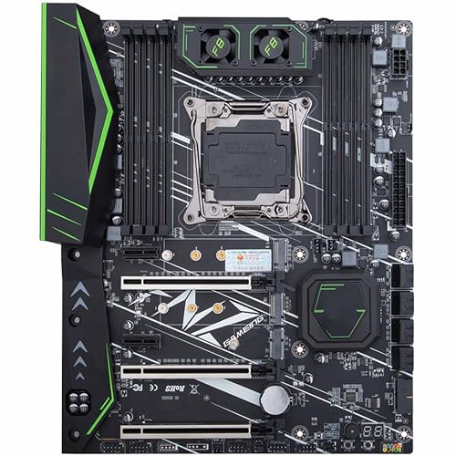 SIMPLETEK – Carte mère ATX Socket LGA 2011 | Chipset C612 | Prise en Charge de 8 emplacements RAM DDR4 jusqu'à 256 Go, 2 emplacements M.2 2280 NVME, 4 Ports USB 3.0, Interface SATA et PCI-E
