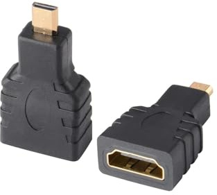 Wintem Adattatore HDMI Maschio Femmina 2.0 Ottimo per Fotocamere e Tablet - Ideale per una Stabilità di Connessione in Qualsiasi Posto per i Dispositivi Adattabili