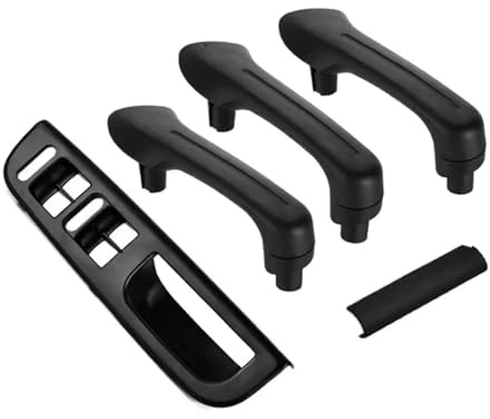 Cubiertas de manija de puerta, cubierta de manija de puerta interior, cubierta de regulador de ventana, reemplazo para Golf IV, accesorios para automóvil, pieza n.° 3B0867172 1J08671