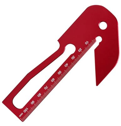 Aluminium-Winkelmesser, Schreiner, quadratisch, Holzbearbeitung, mehrere Winkel, Layout, Messlineal, Mitte, Anreißlehre