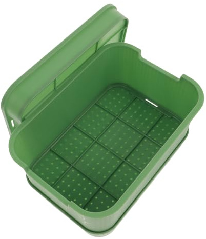 UPKOCH Pflanzenanzucht Tray Robuste Keimschale für Gemüse und für Anzucht von Pflanzen mit Einfachem Design und Wurzel Schonender Funktionalität