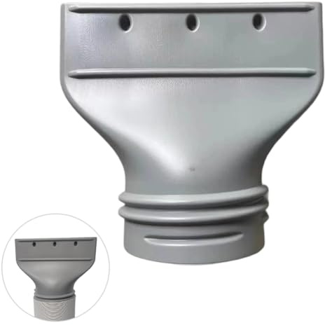 Air Conditioner Window Adapter - Flat Hose Adapter,Parts Air Conditioning Hose Adapter,Conditioning Accessories Window Kit,Vent Kit Ac Dryer for Tent Exhaust Systems, Exhaust Port Connector