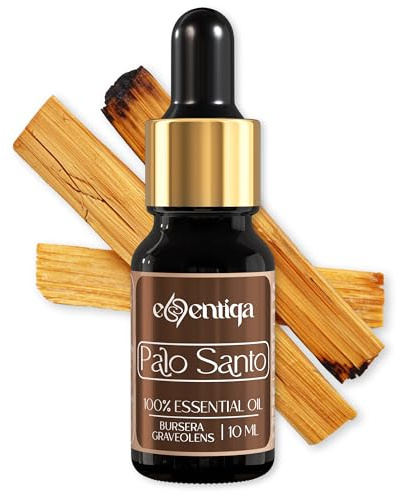 Palo-Santo-Öl 100% naturreines ätherisches Öl Premium, harzig-holzig intensiv, für Aromatherapie, Raumduft, Saunaaufguss, Kerzen, Seife und DIY Duftmischungen
