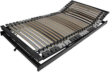 Betten-ABC MAX1 XXL - Extra Stabiler Lattenrost, Belastbar bis zu 250 kg, Hochwertiges Buchenholz, Made in Germany, 7-Zonen Unterstützung, Ausführung: XXXL K+F (bis 280 kg), Größe: 140 x 200 cm