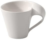 Villeroy & Boch NewWave Tazzina per Espresso, 80 milliliters, Porcellana Premium, Bianco