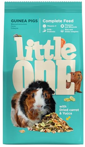 Little One Komplett mat för marsvin | 900 g | Speciellt utformad för marsvin näringsbehov | för att möta näringsbehoven | God smältbarhet