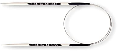 PRYM Rund sticknål, ergonomisk design/nålar, plast, flerfärgad, 5 mm, 60 cm lång