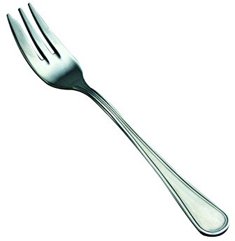 Salvinelli l'3 Dents Fourchette à gâteau, en Acier Inoxydable, 2 mm