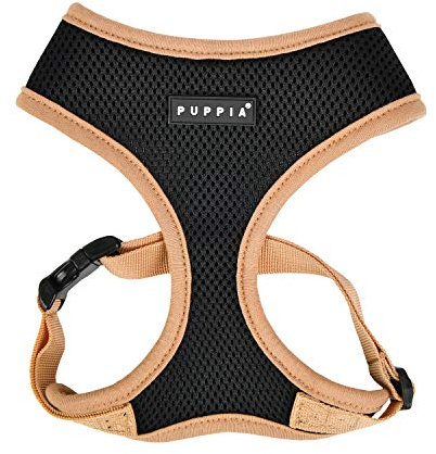Puppia Soft Harness II - Weiches Hundegeschirr für kleine und mittelgroße Hunde - sehr komfortabel und verstellbar, 150 ml (1er Pack)
