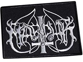 Marduk Industrial Metal (Merchandise for Black Metal, Death Thrash Punk, Gothic usw.) bestickte Applikation zum Aufbügeln