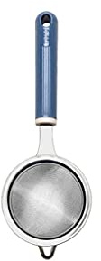 WRLRUILIAN Espresso Spoons Strainer Soup Spoon Kitchen Skimmer Spoon Long-handled Pasta Strainer Strainer Mesh Spoon Stainless Steel Oil Strainer Spoon Tea Spoons (Color : B)